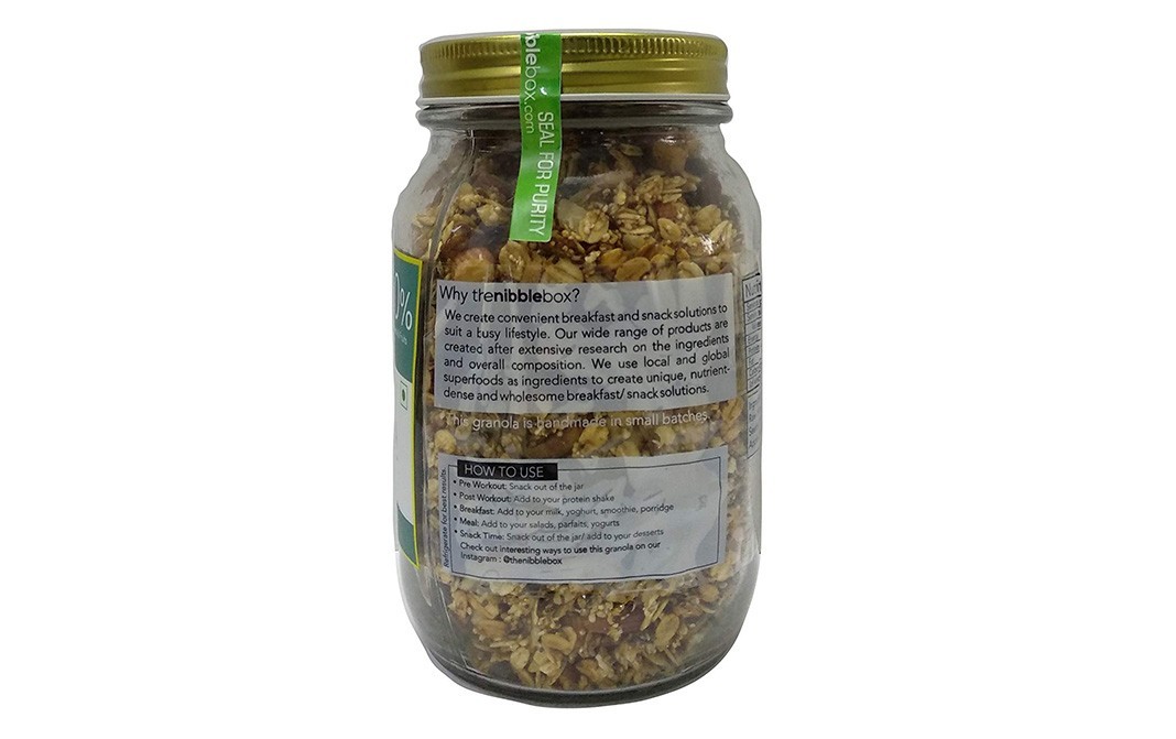 TheNibbleBox Himalayan Holiday Granola    Glass Jar  500 grams